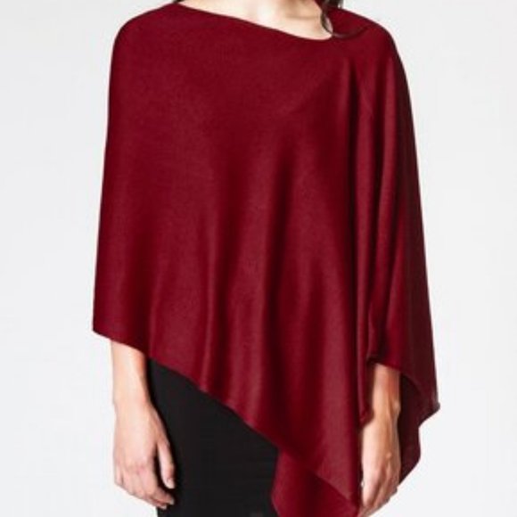 Kerisma Tops - Kerisma Eden Spring Poncho Red